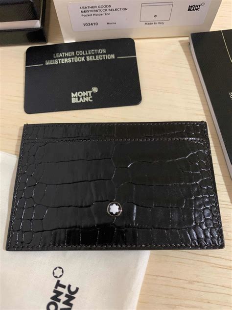 porta cartoes montblanc